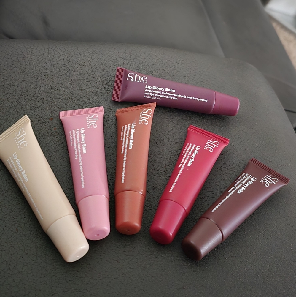 SHE LIP GLOWY BALM..LIKE SUMMER FRIDAYS..SO GOOD!